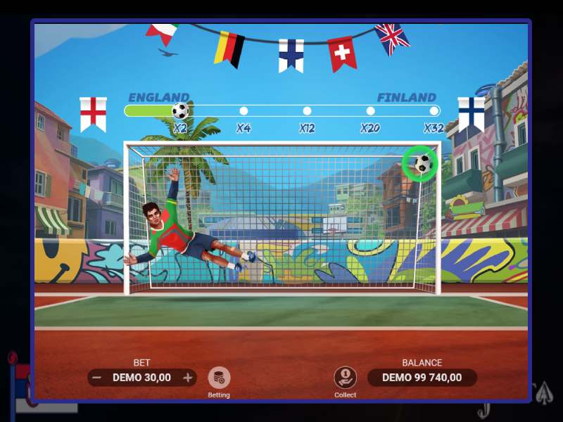 Design and gameplay of Penalty Shoot Out