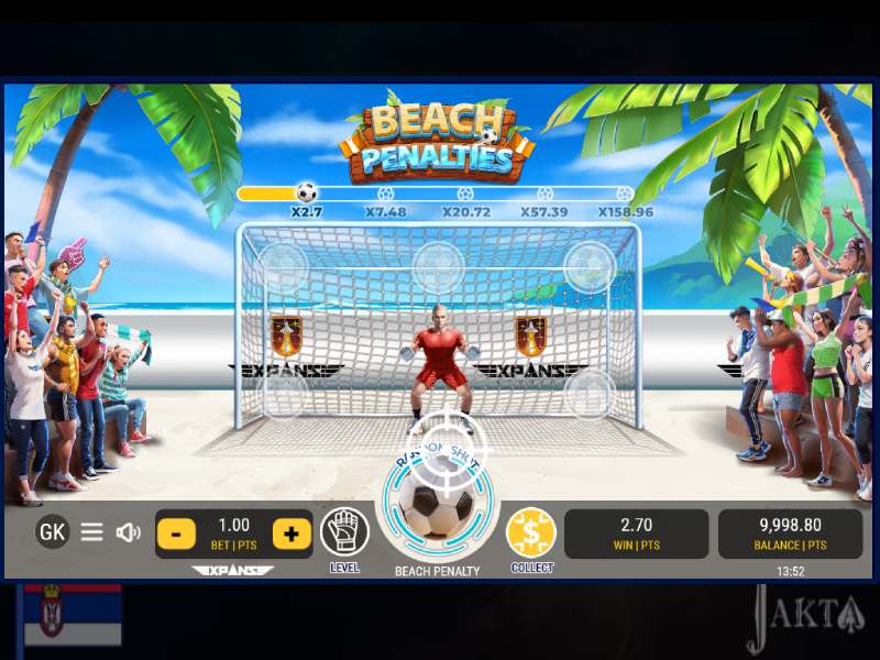 Как играть в Beach Penalties