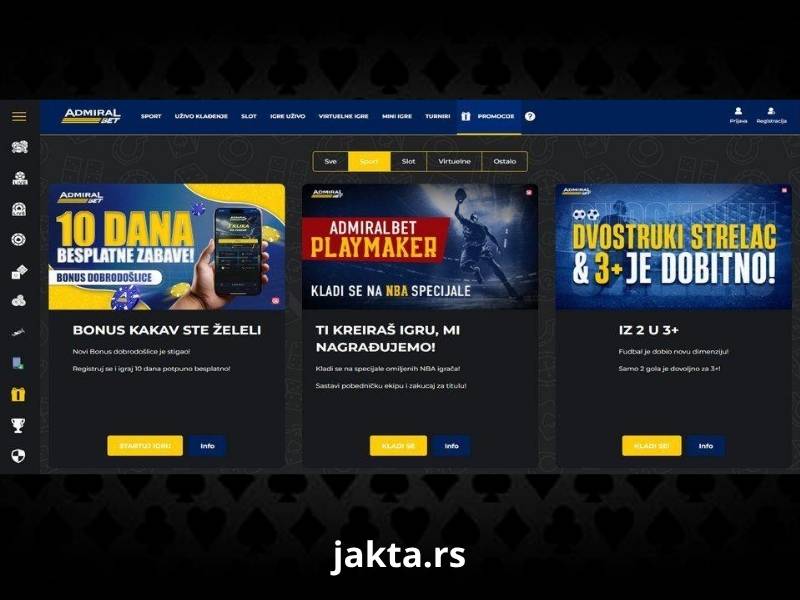 Akcije i bonusi dobrodošlice Akcije i bonusi dobrodošlice