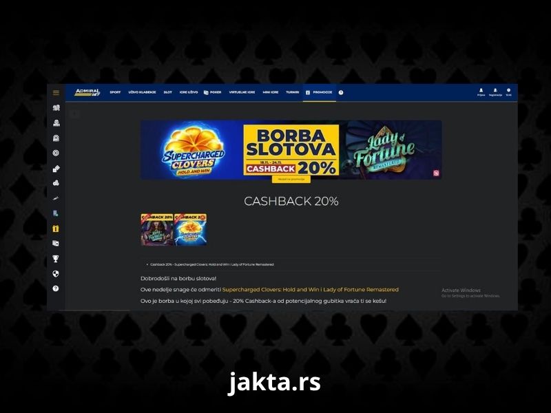 Kratak zaključak o bonusima na AdmiralBet-u Kratak zaključak o bonusima na AdmiralBet-u
