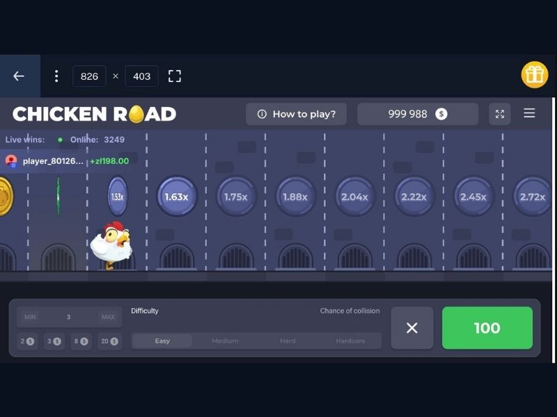 Ključne karakteristike igre Chicken Road