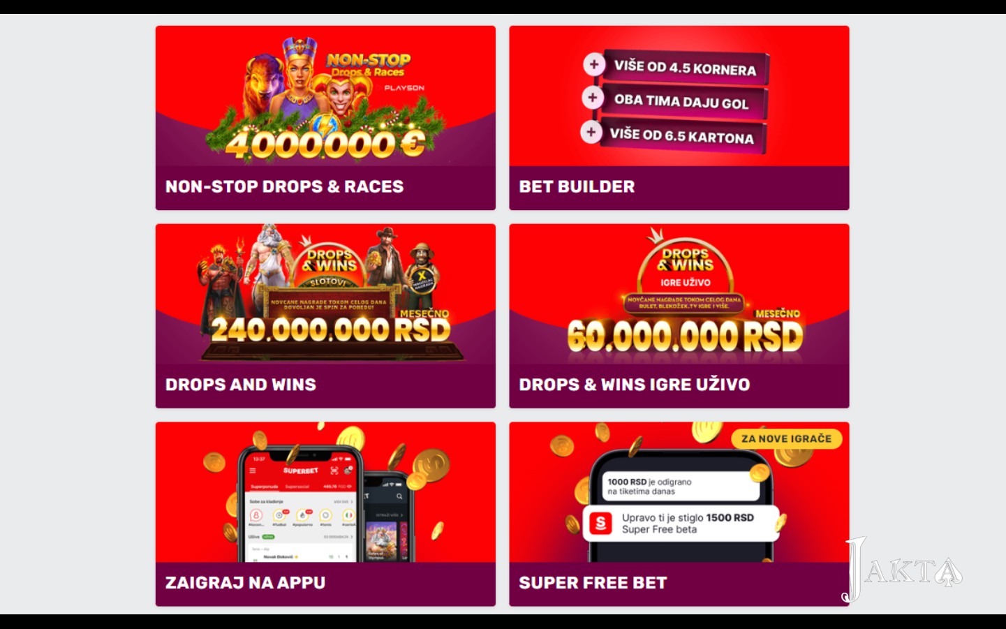 Promotions for regular Superbet sportsbook players